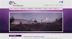 Desktop Screenshot of pinkmountaintravels.com